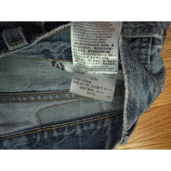 Levi’s 505 Cut-Off Denim Shorts (W33) - Picture 7 of 7